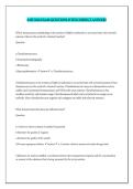 AMT MLS EXAM QUESTIONS WITH CORRECT ANSWERS