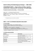 Samenvatting Ontwikkelingspsychologie HBO UITGEBREID 2026 &plus; 25 Oefenvragen - Piaget Vygotsky Erikson Bowlby Ainsworth Hechting Kohlberg Marcia Adolescentie Veroudering 30&plus; Pagina's