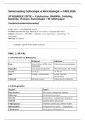 Samenvatting Celbiologie Microbiologie HBO UITGEBREID 2026 &plus; 25 Oefenvragen - Cel DNA RNA Eiwitsynthese Mitose Meiose Bacteri&euml;n Gramkleuring Virussen Immunologie Vaccinatie 30&plus; Pagina's