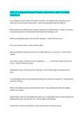 Title 22 Lifeguard Exam Practice Questions with Certified Solutions