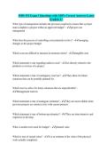 ISDS 351 Exam 3 Questions with 100&percnt; Correct Answers Latest Graded A