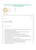 NURS 251 Pharmacology Exam &vert; FULLY COVERED Exam &vert;QUESTIONS & ANSWERS&vert; already graded A&plus; &lpar;COMPLETE BUNDLE&rpar; UPDATED&excl;&excl;&excl;