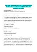 EMT FISDAP Trauma Exam 2026&sol;2027 &ndash; Complete Exam-Style Questions with Detailed Rationales &vert; 100&percnt; Verified &ndash; Pass Guaranteed &ndash; A&plus; Graded