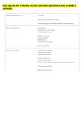 INSY 3305 EXAM 1 REVIEW ACTUAL UPDATED QUESTIONS AND CORRECT &NewLine;ANSWERS 