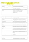 INSY 3330 Exam 1 ACTUAL UPDATED QUESTIONS AND &NewLine;CORRECT ANSWERS 