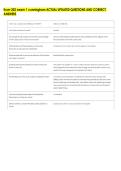 ihum 202 exam 1 cunningham ACTUAL UPDATED QUESTIONS AND CORRECT &NewLine;ANSWERS 