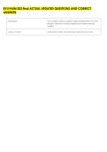 BYU IHUM 202 final ACTUAL UPDATED QUESTIONS AND CORRECT &NewLine;ANSWERS 