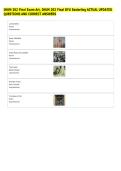 IHUM 202 Final Exam Art&comma; IHUM 202 Final BYU Easterling ACTUAL UPDATED &NewLine;QUESTIONS AND CORRECT ANSWERS 