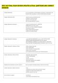 IDIS 340 FINAL EXAM REVIEW UPDATED ACTUAL QUESTIONS AND CORRECT &NewLine;ANSWERS