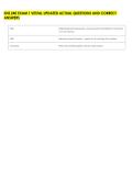 IDIS 240 EXAM 1 VESTAL UPDATED ACTUAL QUESTIONS AND CORRECT &NewLine;ANSWERS