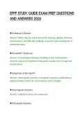 EPPP STUDY GUIDE EXAM PREP QUESTIONS&NewLine;AND ANSWERS 2026