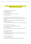 PNB 2265&colon; Unit 6 - Respiratory System Exam -Questions with &NewLine;CORRECT Answers &lpar;Latest Update&rpar;