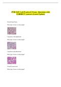 PNB 2265&colon; Lab Practical 2 Exam &ndash;Questions with &NewLine;CORRECT Answers &lpar;Latest Update&rpar; 