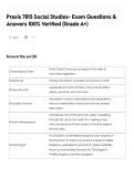 Praxis 7815 Social Studies- Exam Questions &&NewLine;Answers 100&percnt; Verified &lpar;Grade A&plus;&rpar;