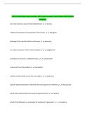 SUR 103 Ophthalmic Exam Questions with Correct Answers&vert; Latest Update 100&percnt; Verified &NewLine;&lpar;Grade A&plus;&rpar; 
