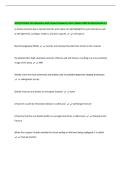 SUR 103 Ortho Test Questions with Correct Answers&vert; Latest Update 100&percnt; Verified &lpar;Grade A&plus;&rpar; 