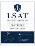LSAT Practice Test 2026 - Logical Reasoning&comma; Reading Comprehension&comma; Writing Sample and More&period; Law Admission Test