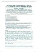 Cicerone Certified Beer Server Exam Prep Document 2026&sol;2027 &vert; Beer Styles&comma; Service Standards & Draft Systems &vert; 60 Verified Questions with Detailed Rationales