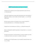 CBMT Exam Questions and Answers &lpar;Grade A&plus;&rpar;