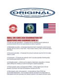 BMAL 590 CORE 2026 EXAMINATION SET QUESTIONS AND ANSWERS SURE A&period;pdf