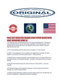POLS 207 UPDATED EXAMS 2026 PAPER QUESTIONS AND ANSWERS SURE A&period;pdf