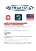 POLS 207 UPDATED COMPREHENSIVE EXAM QUESTIONS AND ANSWERS SURE A&period;pdf
