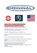 NRFSP STUDY EXAMS GUIDE UPDATED QUESTIONS AND ANSWERS SURE A&period;pdf