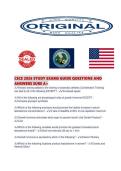 CSCS 2026 STUDY EXAMS GUIDE QUESTIONS AND ANSWERS SURE A&period;pdf