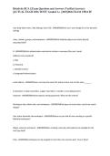 Relativity RCA &vert;&vert; Exam Questions and Answers &lpar;Verified Answers&rpar; &vert;&vert;ACTUAL EXAM 2026 TEST&excl;&excl; Graded A&plus; &vert; 2025&vert;2026 EXAM UPDATE&NewLine;