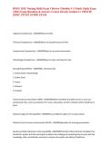 RNSG 1105&colon; Nursing Skills Exam 1 Review &lpar;Modules 1-5&rpar; Study Guide Exam &lpar;2026&rpar; Exam Questions & Answers &vert; Latest Already Graded A&plus; UPDATE &vert;2026&excl;&excl; STUDY GUIDE EXAM&NewLine;