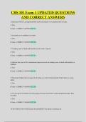 CHS 101 Exam 1 UPDATED QUESTIONS &NewLine;AND CORRECT ANSWERS