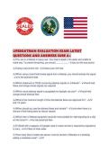 LIFEBOATMAN EVALUATION EXAM LATEST QUESTIONS AND ANSWERS SURE A&period;pdf