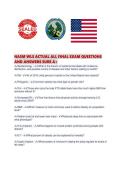 NASM WLS ACTUAL ALL FINAL EXAM QUESTIONS AND ANSWERS SURE A&period;pdf