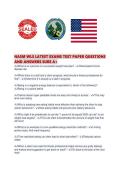 NASM WLS LATEST EXAMS TEST PAPER QUESTIONS AND ANSWERS SURE A&period;pdf