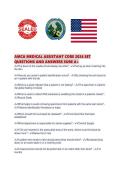 AMCA MEDICAL ASSISTANT CORE 2026 SET QUESTIONS AND ANSWERS SURE A&period;pdf