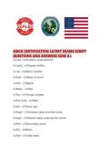 AMCA CERTIFICATION LATEST EXAMS SCRIPT QUESTIONS AND ANSWERS SURE A&period;pdf