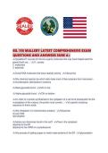 BIL 150 MALLERY LATEST COMPREHENSIVE EXAM QUESTIONS AND ANSWERS SURE A&period;pdf