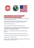 HOSA BIOMEDICAL STUDY EXAMS GUIDE QUESTIONS AND ANSWERS SURE A&period;pdf