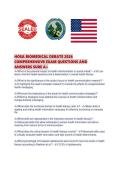 HOSA BIOMEDICAL DEBATE 2026 COMPREHENSIVE EXAM QUESTIONS AND ANSWERS SURE A&period;pdf&NewLine;&NewLine;