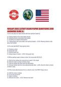 NNAAP 2026 LATEST EXAM PAPER QUESTIONS AND ANSWERS SURE A&period;pdf