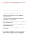 USPAP Practice Test EXAM fully solved & updated &lpar;latest version verified for accuracy&rpar; &lpar;Questions &plus; Answers&rpar; Solved 100&percnt; Correct&excl;&excl;&NewLine;