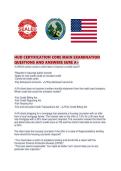 HUD CERTIFICATION CORE MAIN EXAMINATION QUESTIONS AND ANSWERS SURE A&period;pdf