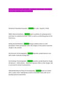 ACS Biochemistry Exam 2025&sol;2026 &ndash; Questions and Answers -Guaranteed &NewLine;Pass &lpar;Latest Update&rpar;&comma; Exams of Chemistry 