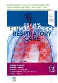 Egan&rsquo;s Fundamentals of Respiratory Care &lpar;13th Edition&comma; 2020&rpar; &ndash; Stoller &ndash; ISBN-13 978-0323931991 &vert; All Chapters -PDF Download 