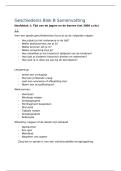 Geschiedenis Blok B Samenvatting &vert; Hogeschool Utrecht &vert; 2025&sol;26