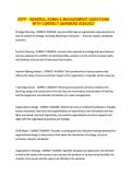 CEFP - GENERAL ADMIN & MANAGEMENT QUESTIONS &NewLine;WITH CORRECT ANSWERS 2026&sol;2027