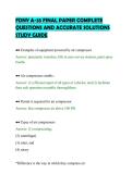 FDNY A-35 FINAL PAPER COMPLETE&NewLine;QUESTIONS AND ACCURATE SOLUTIONS&NewLine;STUDY GUIDE