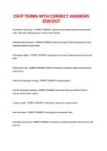 CEFP QUESTIONS WITH CORRECT ANSWERS &NewLine;2026&sol;2027 RATED A&plus; 
