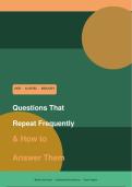 &NewLine;OCR  &CenterDot;  A-LEVEL  &CenterDot;  BIOLOGY&NewLine;&NewLine;Questions That&NewLine;Repeat Frequently&NewLine;&NewLine;& How to&NewLine;Answer Them