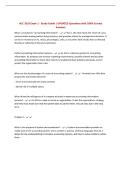 ACC 3510 Exam 1 - Study Guide &vert; UPDATED Questions with 100&percnt; Correct Answers&NewLine;